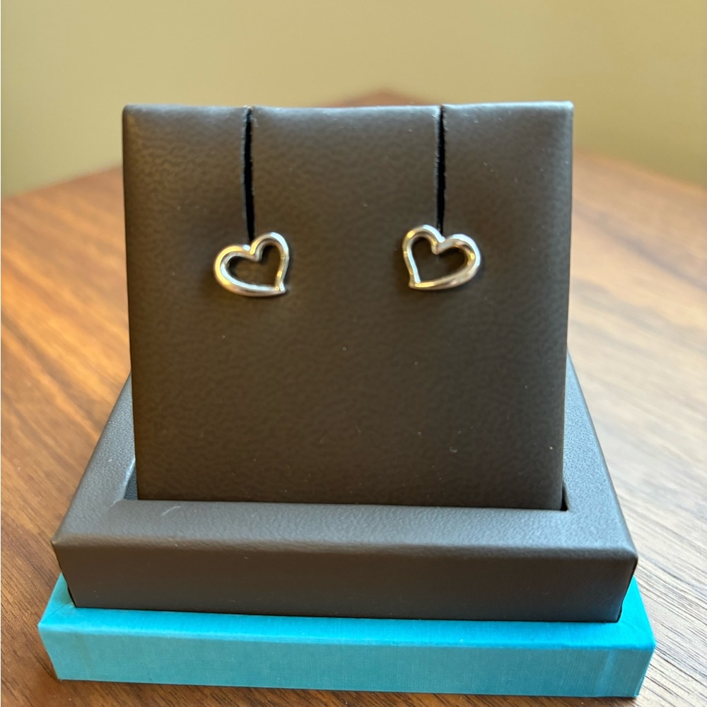Birks Heart Stud Earrings